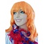 Pruik oranje new look Jolijt