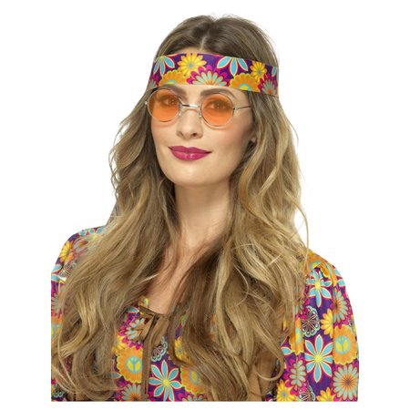 Hippie bril oranje