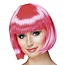 Pruik bobline new look roze