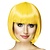 Pruik bobline new look geel