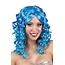 Showtime cocktail pruik icy blue