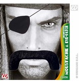 Snor piraat met ooglap