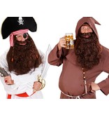 Baard Monnik/Piraat bruin