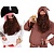 Baard Monnik/Piraat bruin
