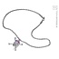 Schedelketting strass