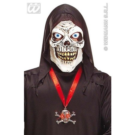 Schedelketting met lichtgevende ogen