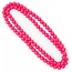 Ketting roze neon 100cm