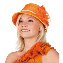 Hoed Oranje Lady