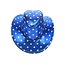 Stetsonhoed metallic blauw met sterren
