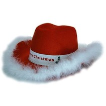 Cowboyhoed vilt kerst