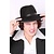 Al Capone hoed zwart wolvilt