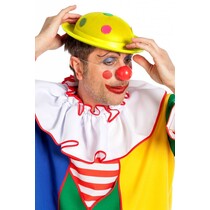 Clownshoed met noppen geel