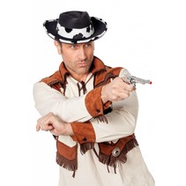 Cowboyhoed koe zwart