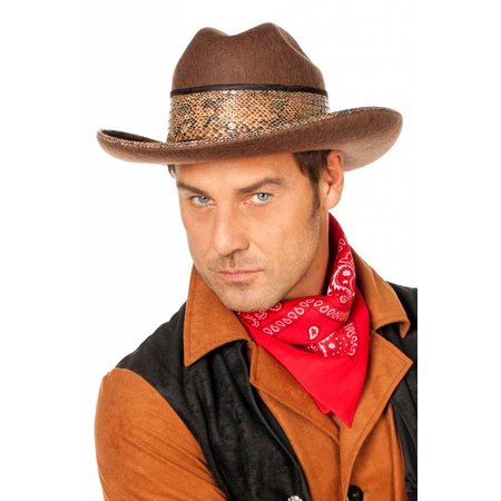 Texashoed met slangenband