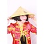 Strohoed Chinees + varenblad