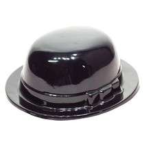 Bolhoed pvc zwart