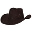 Hoed Cowboy suede bruin