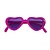 Funbril kind hartjes roze