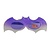 Funbril kind vleermuis paars