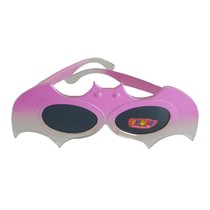 Funbril kind vleermuis roze