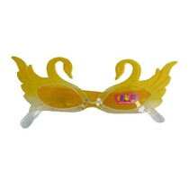 Funbril kind zwanen geel