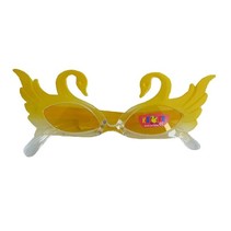 Funbril kind zwanen geel