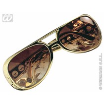 Bril Rock 'n Roll goud