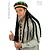 Rastamuts met extra lange dreadlocks