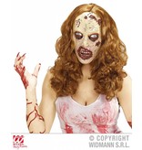 Zombie dames pruik