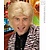 Pruik wetlook blond man
