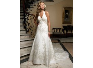 1862 Extravagantes Braukleid