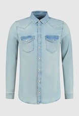 Purewhite Denim Stretch Shirt