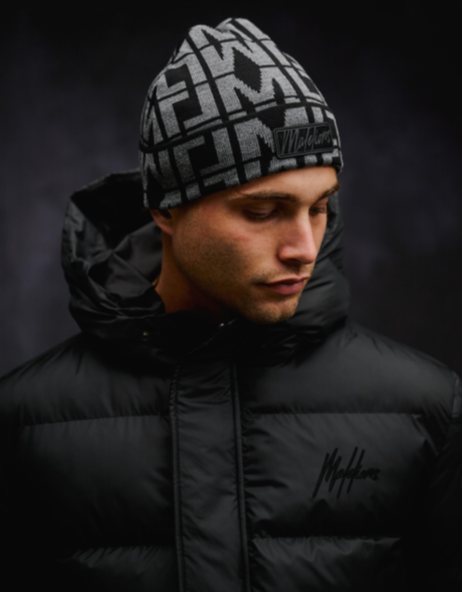 Malelions Monogram Beanie