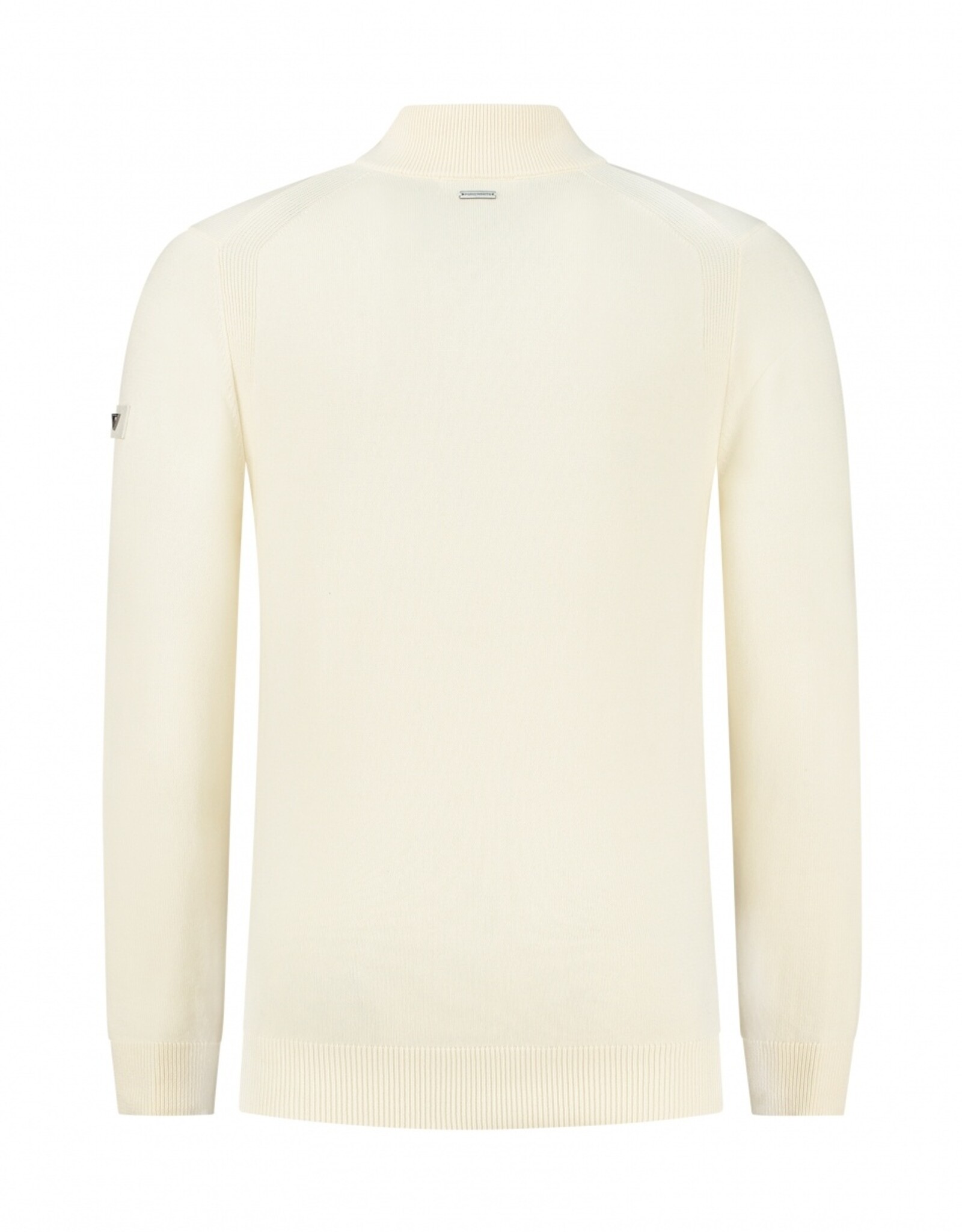 Purewhite Half Zip Knit