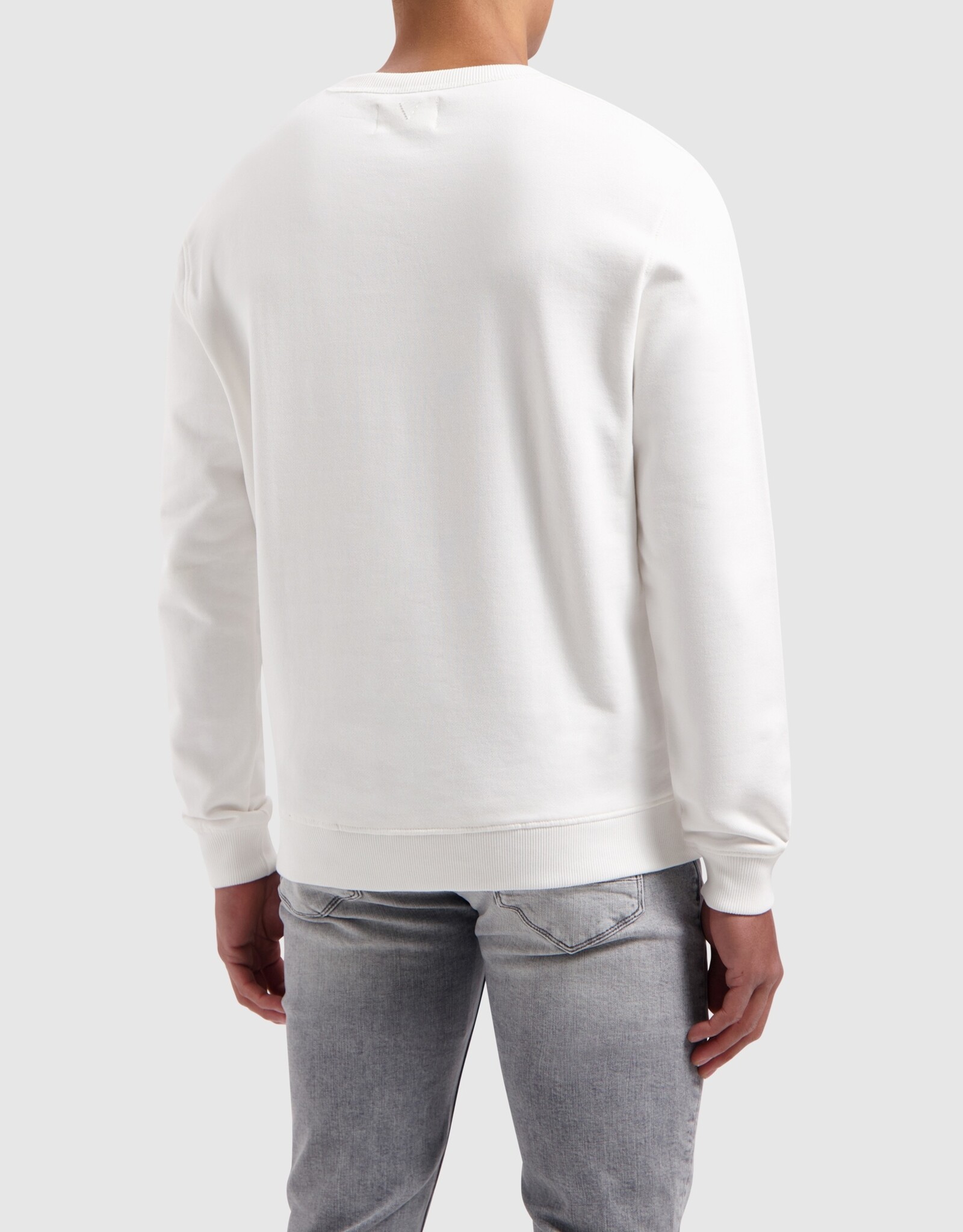 Pure Path Tonal Embroidered Sweater