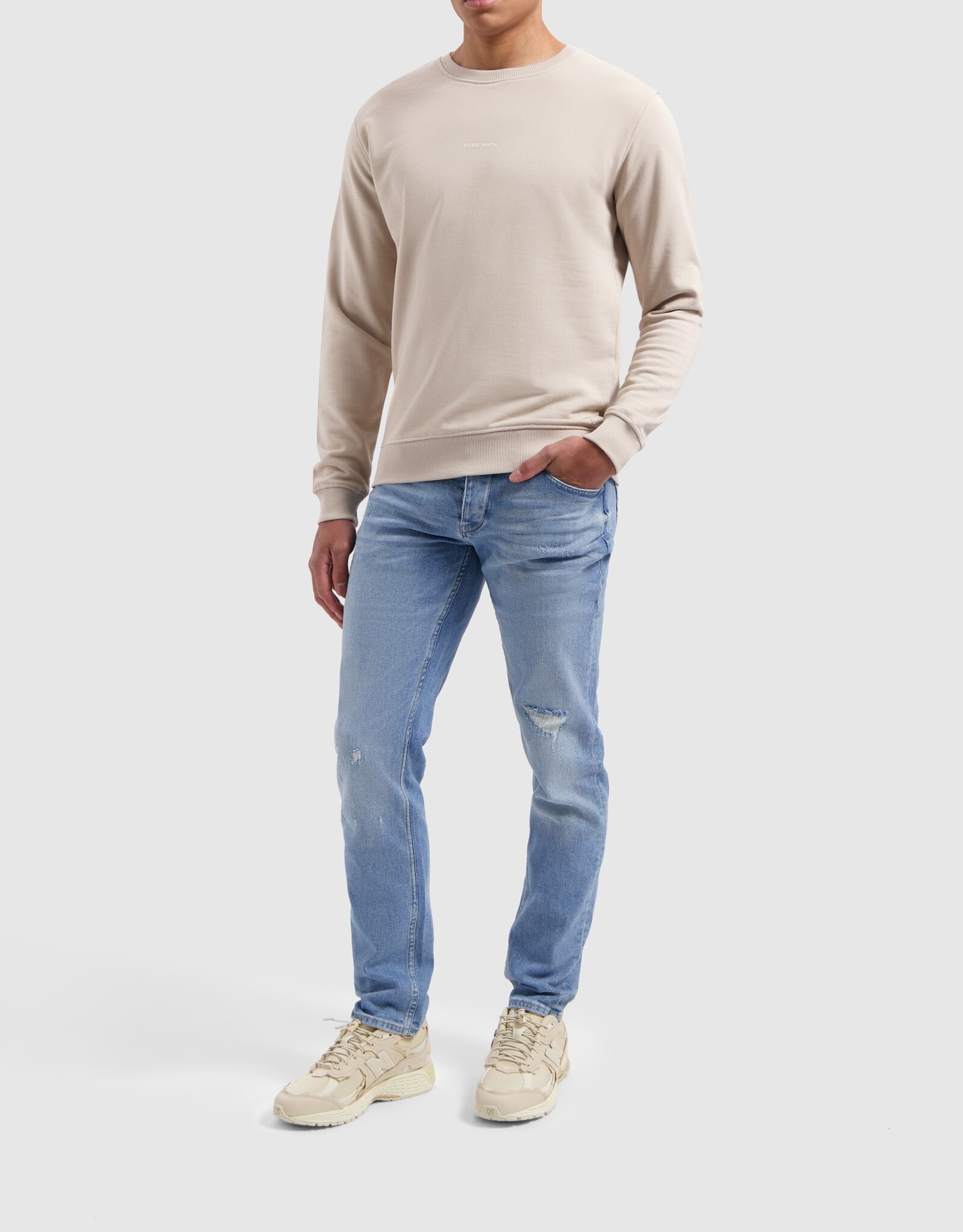 Pure Path Triangle Branch Sweater