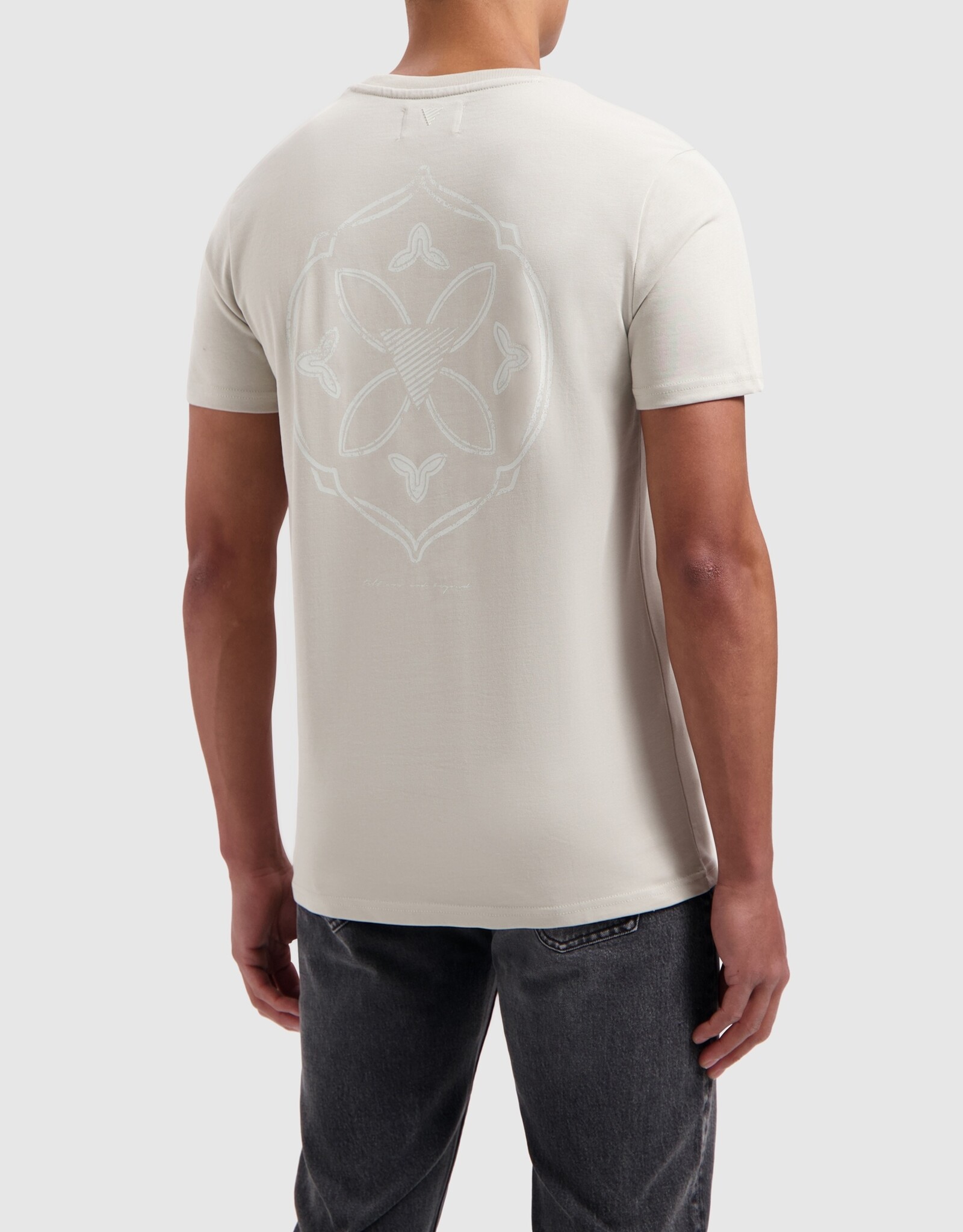 Pure Path Monogram Back Print T'shirt