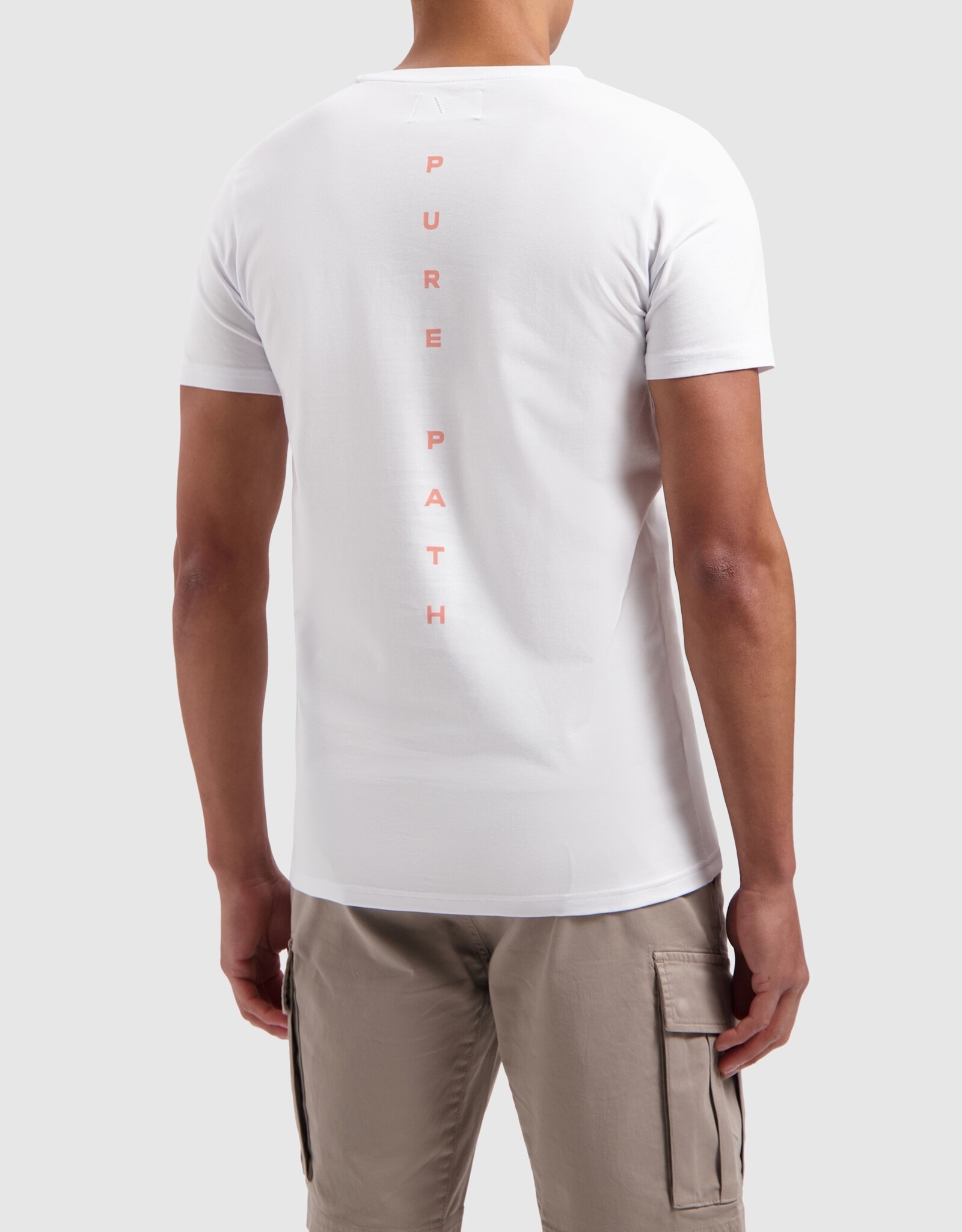 Pure Path Back Print T-shirt