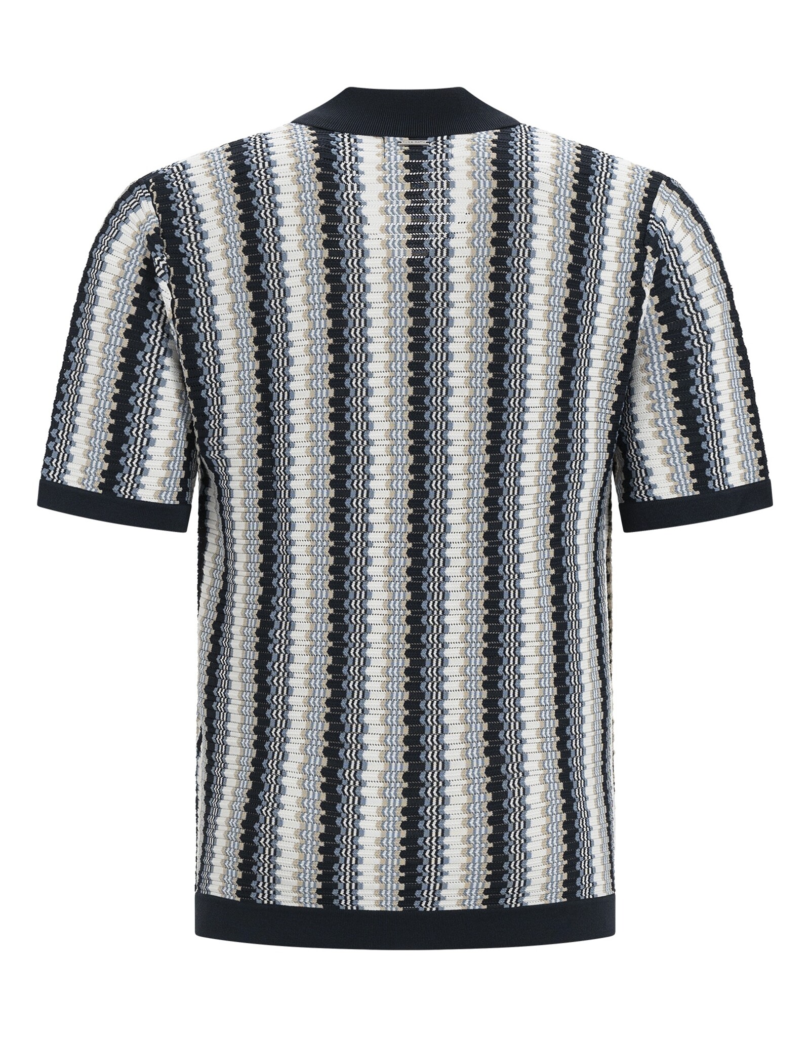 Pure Path Striped Knitwear Shirt