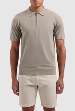 Pure Path Halfzip Knit Polo