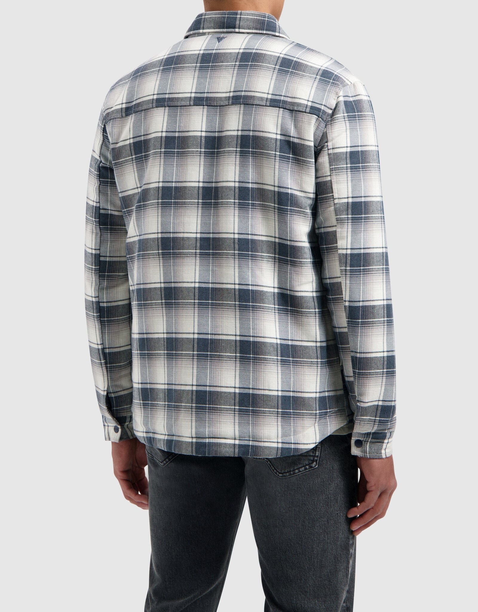 Pure Path Padded Checked Shirt