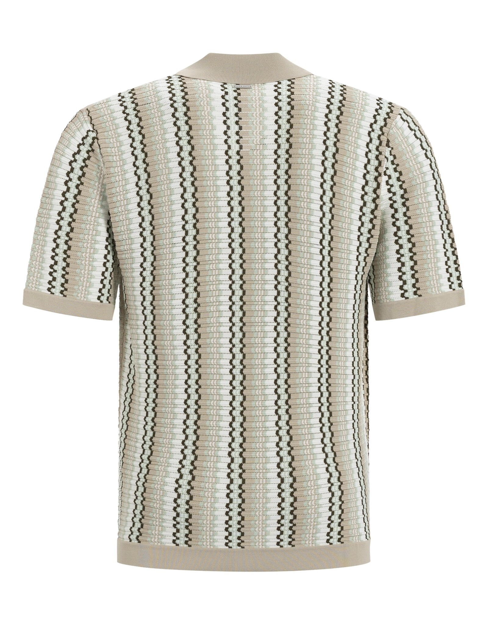 Pure Path Striped Knitwear Shirt