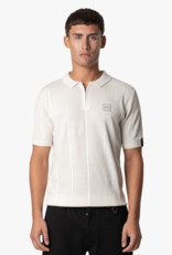 Quotrell Arena Knitted Zip Polo