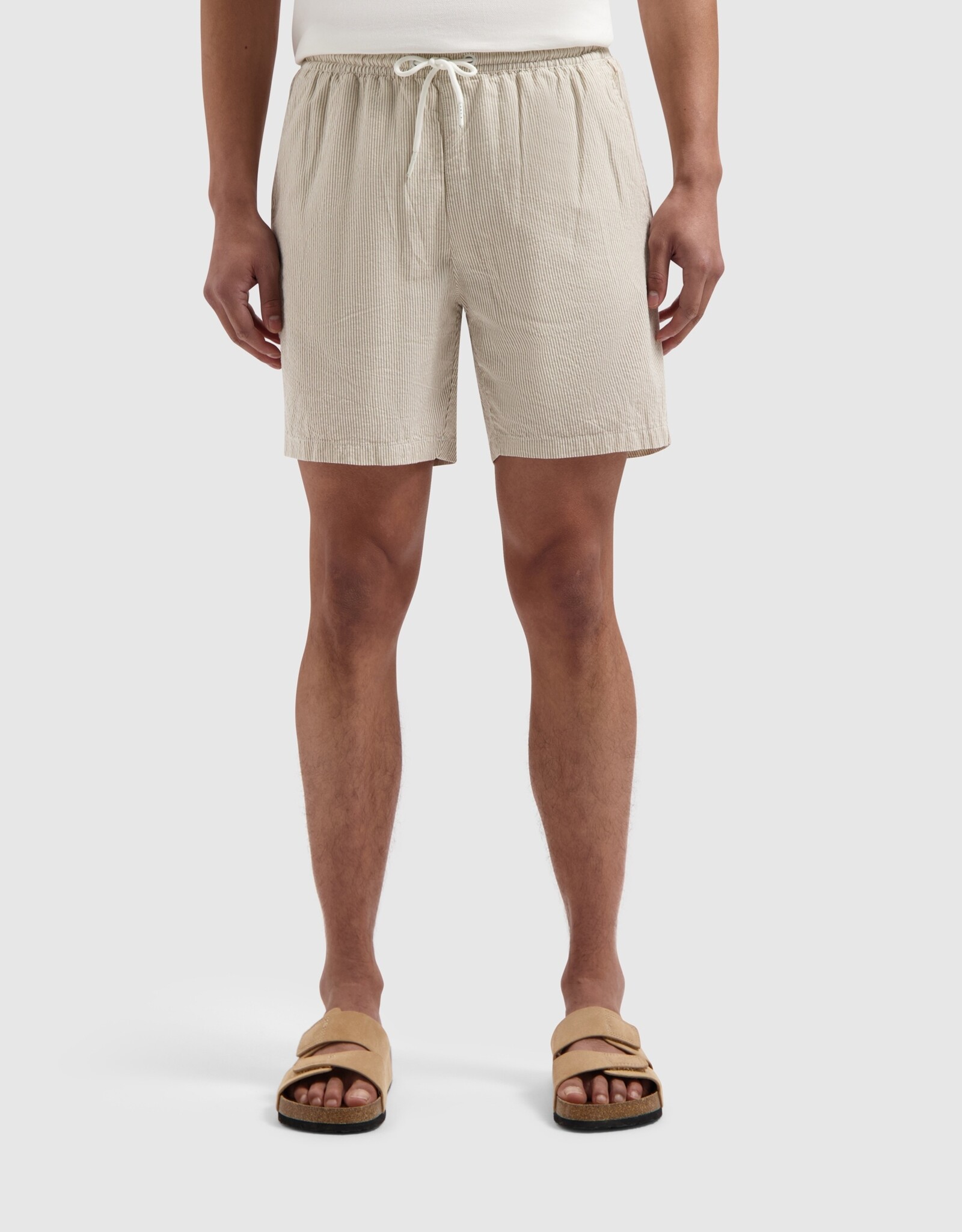 Pure Path Pinstripe Shorts