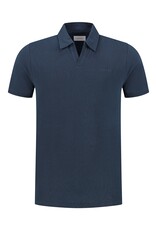 Pure Path Pique T-Shirt with Polo Collar