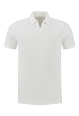 Pure Path Pique T-Shirt with Polo Collar