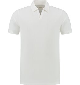 Pure Path Pique T-Shirt with Polo Collar