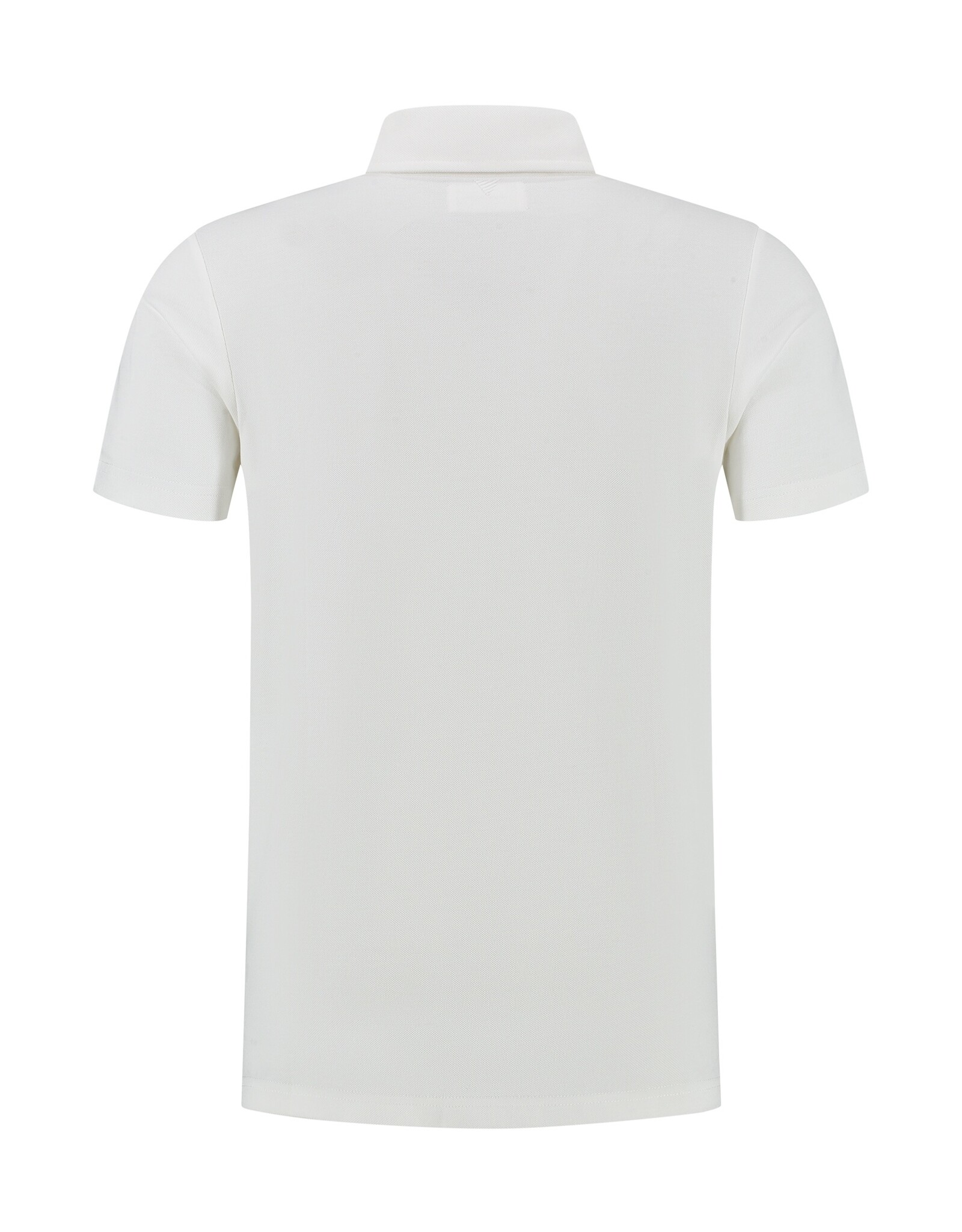 Pure Path Pique T-Shirt with Polo Collar