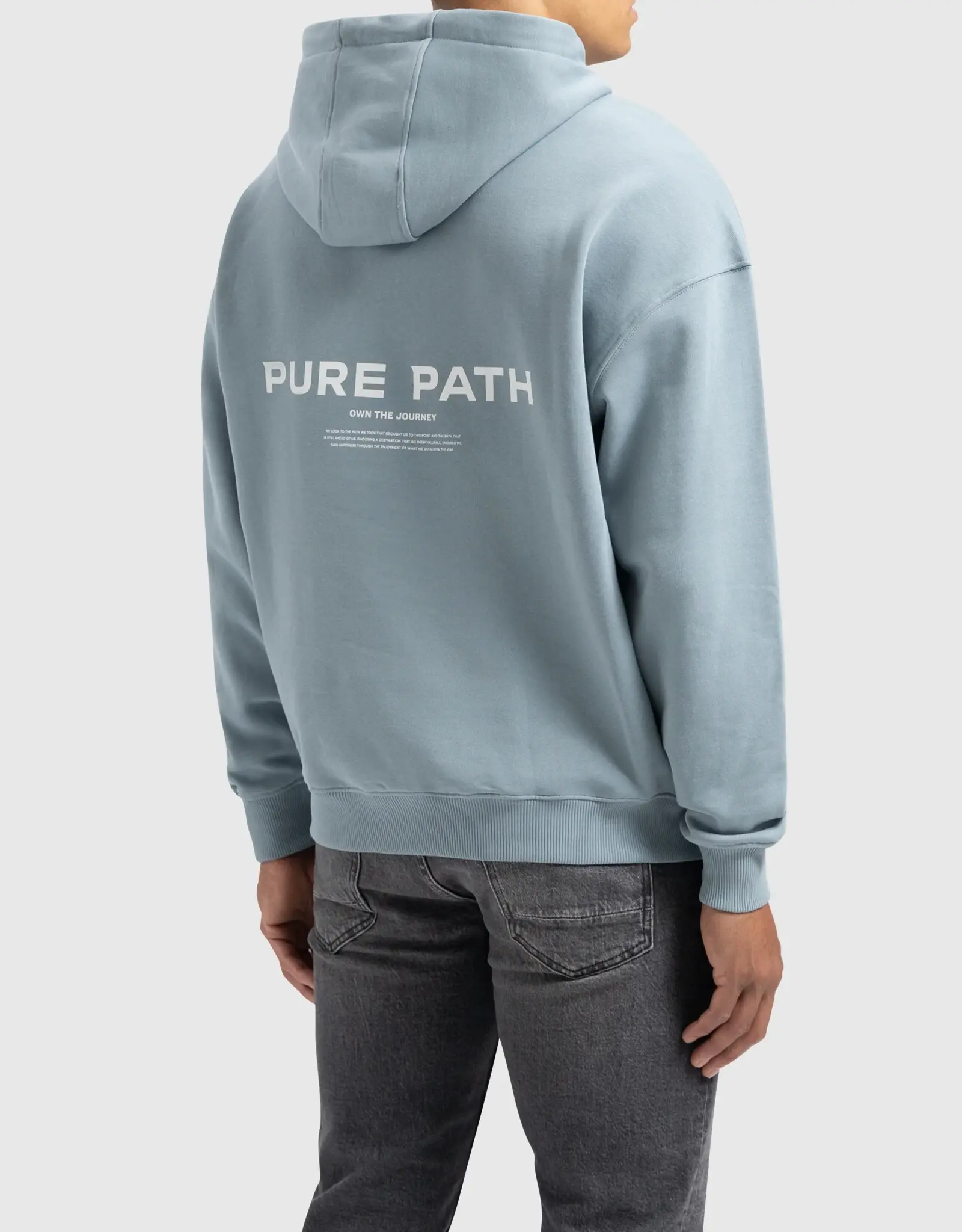 Pure Path Oversized Sweater Hoodie