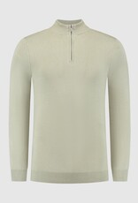 Pure Path Regular Fit Knit Halfzip L/S